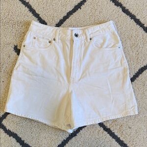 Everlane A-Line Denim Shorts